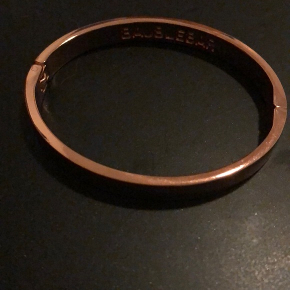 Baublebar rose gold bracelet bangle - Picture 1 of 2